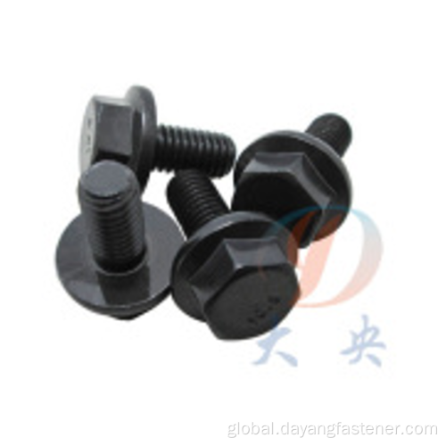 Hexagon Head Flange Bolt nice qulaity Hexagon head flange bolt Manufactory